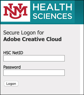 Image showing the HSC Login Screen